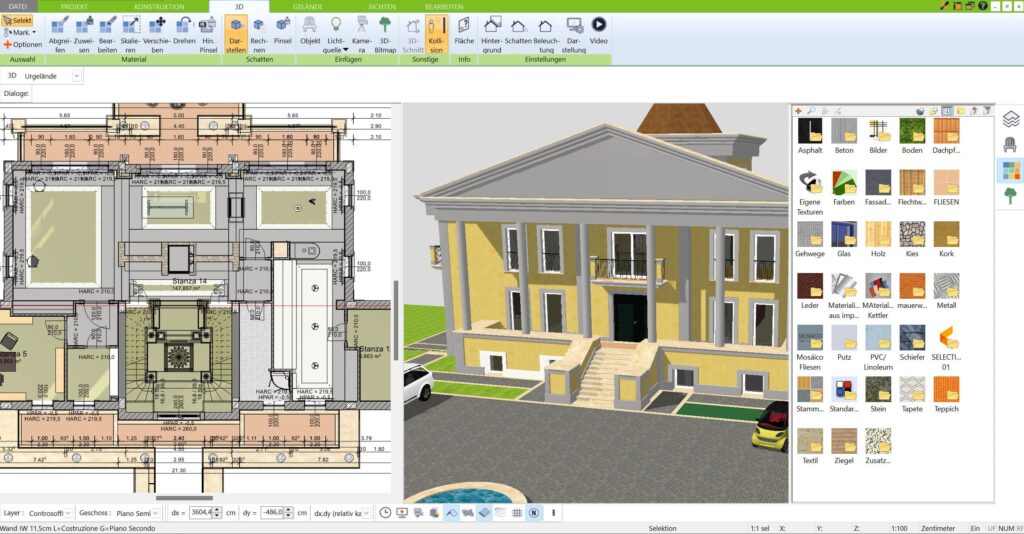 Import & Export im 3D Architekt von Immocado