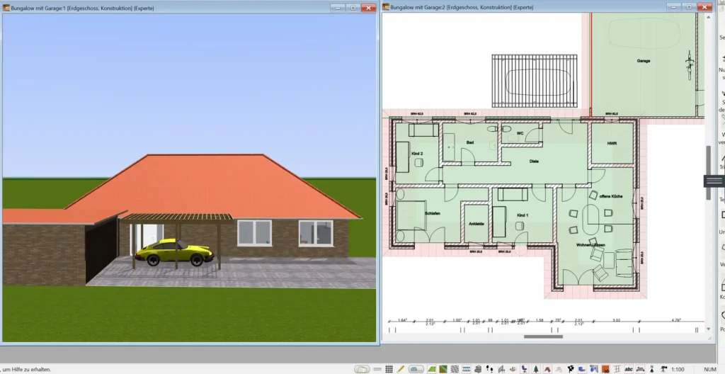 Die Sonnenstand-Simulation im 3D Architekt – so lässt sich die optimale Sonneneinstrahlung im Grundriss realisieren