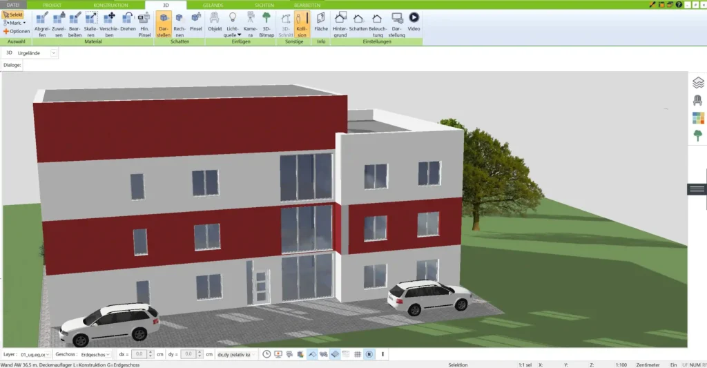 Erleben Sie Ihr Friesenhaus bereits in der Planungsphase – lebensechte 3D-Ansichten für eine perfekte Vorstellung