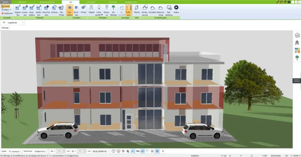 Erleben Sie Ihr Massivhaus schon vor dem Bau Der 3D Architekt ermöglicht fotorealistische Visualisierungen Ihres Entwurfs