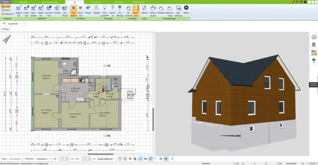 Schritt für Schritt den Grundriss anlegen Die Basis für Ihr Traumhaus im 3D Architekt von Immocado