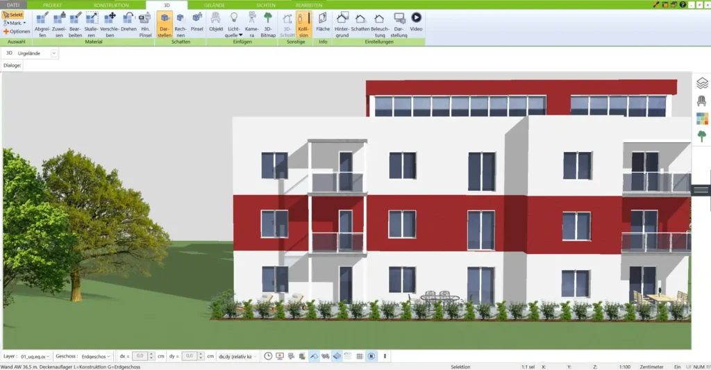 Visualisieren Sie Ihr Projekt fotorealistisch und erleben Sie, wie Ihr barrierefreies Zuhause aussehen könnte