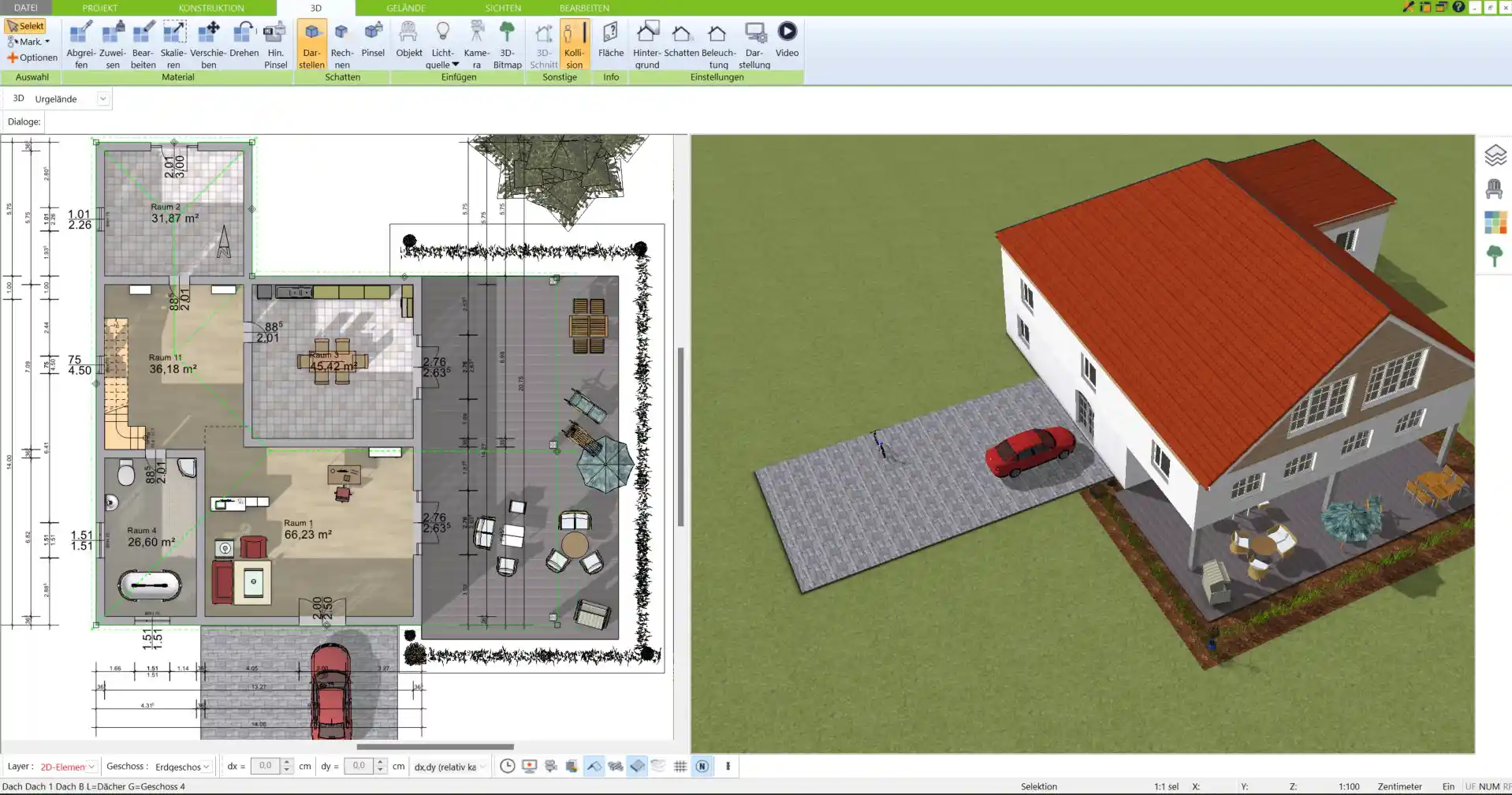 Ihr Traumhaus in 3D – Visualisieren Sie Ihren Grundriss mit Immocado